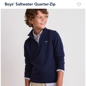 Vineyard Vines Dark Blue quarter Zip-Up
